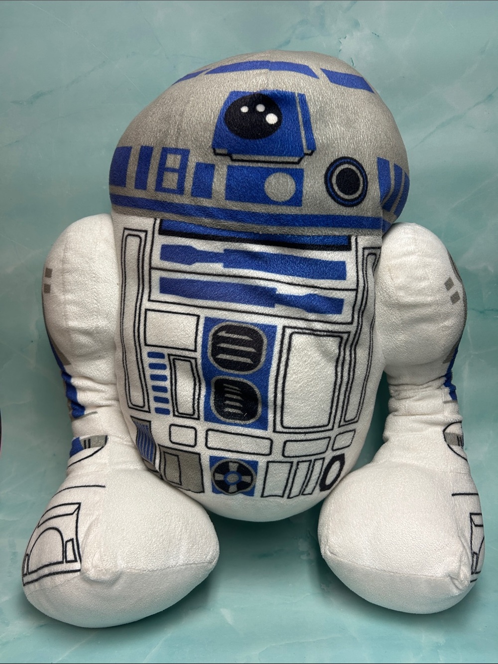 Star Wars R2-D2 Plush with Blue and Gray Accents 18 inches